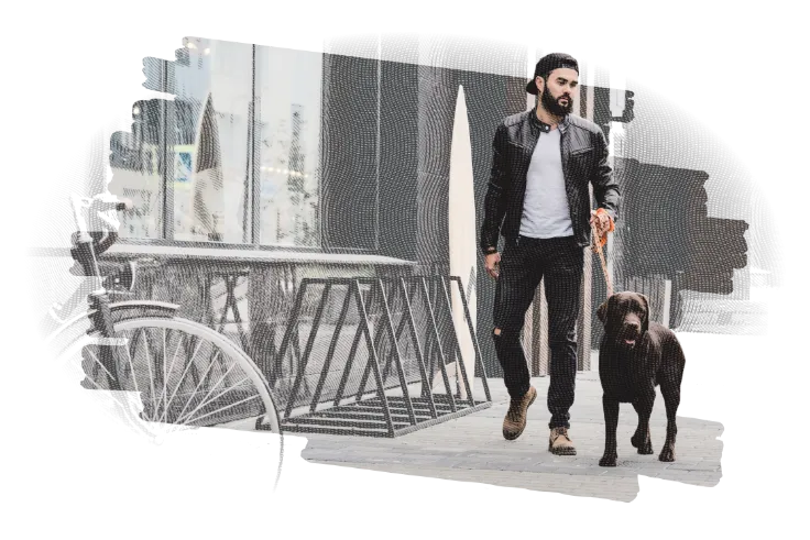 Walkin the dog